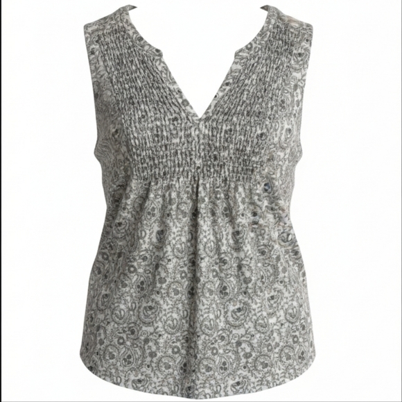 4x1 Boho Bundle Tops, Lucky Brand Multicolor Floral Blouse, See Description - Picture 4 of 16